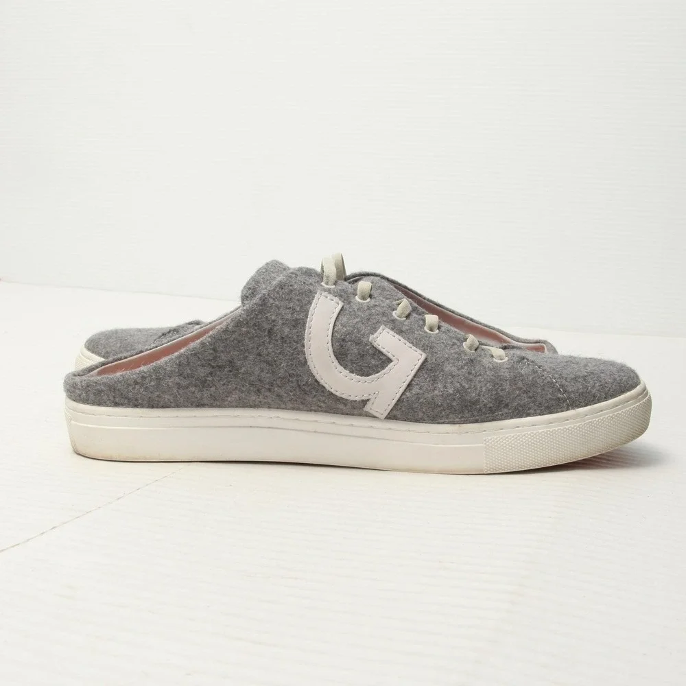 G/FORE Disruptor Wool Mule Sneakers Mens 12 Grey G4MF22F25 Slip On Backless